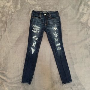 American Eagle Dark Washed Jeans